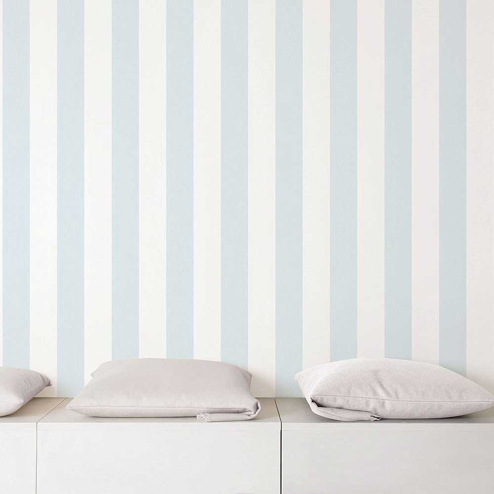 righe medie Azzurro e Bianco