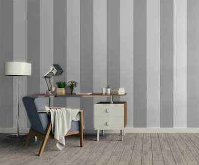 righe grandi Bianco e Grigio