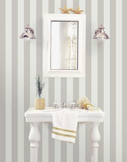 righe Tortora e grigio larghe