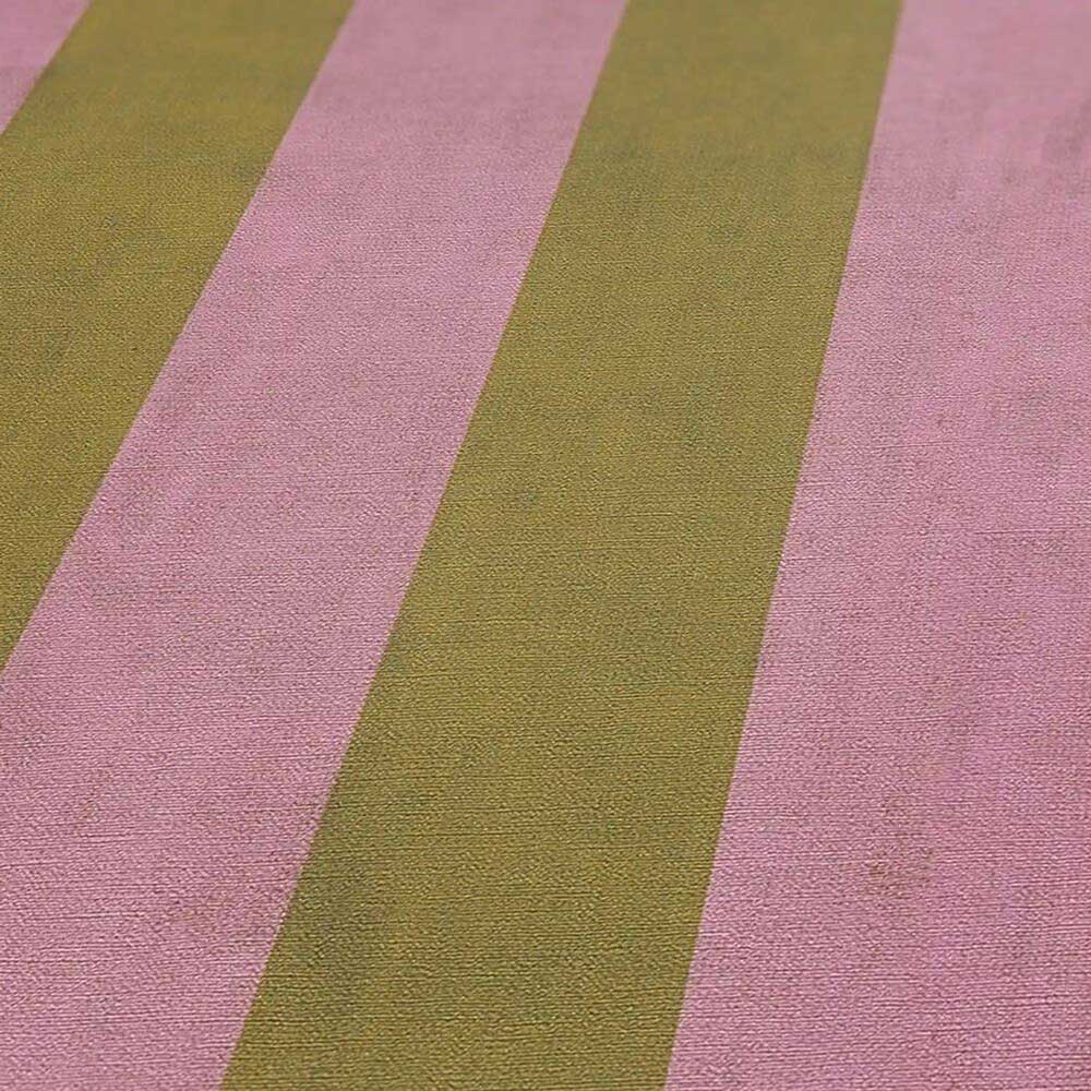 righe Rosa e Verde Oro