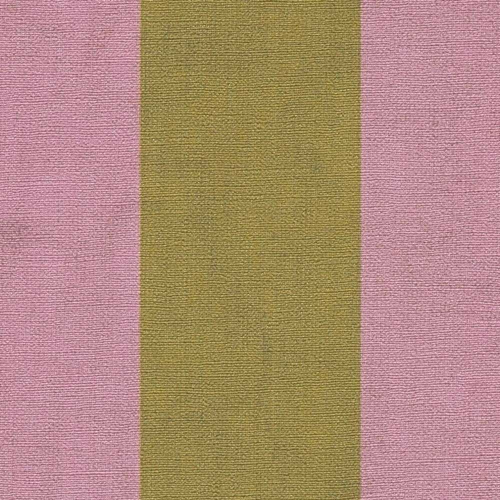 righe Rosa e Verde Oro