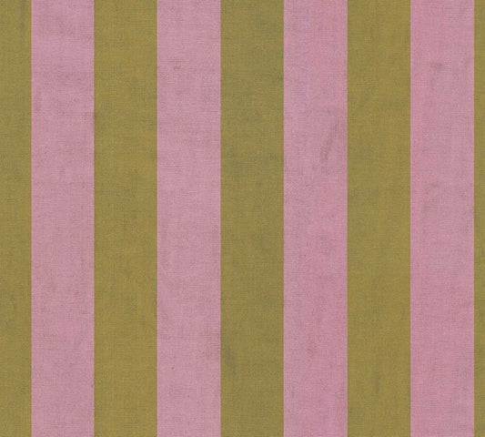 righe Rosa e Verde Oro
