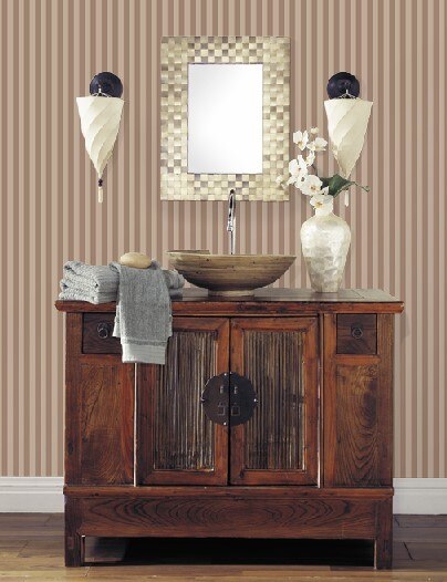 righe Rosa perla seta