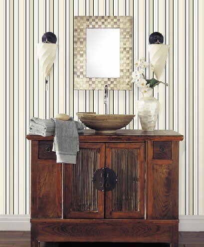 righe Grigio e beige