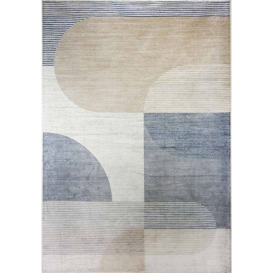 Tappeto Lotus Azzurro Beige