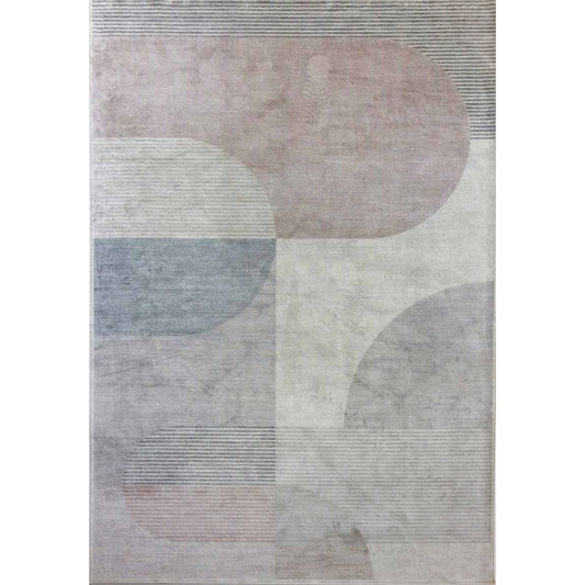 Tappeto Lotus Rosa Beige