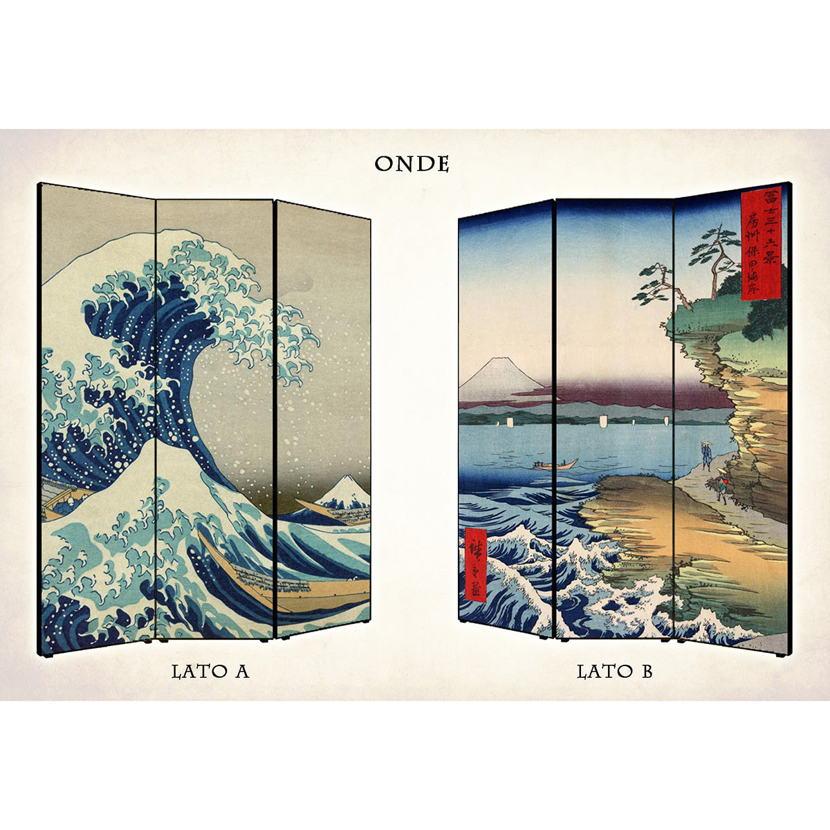 Separè Giapponese Onde