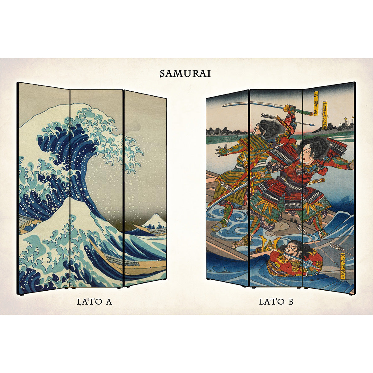 Separè Giapponese Samurai