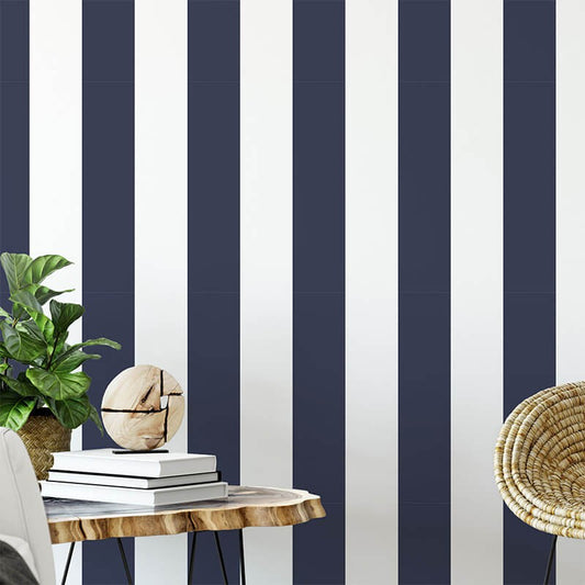 righe Blu e bianche extra