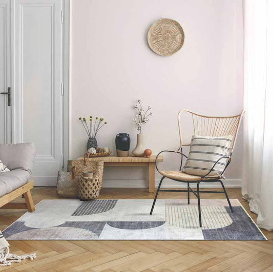 Tappeto Lotus Rosa Beige