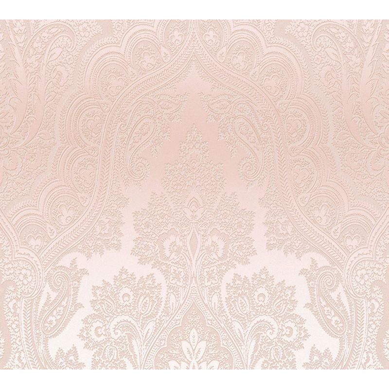 Carta da parati Barocco Home 3, tonalità rosa, Eleva lo stile con eleganza  e raffinatezza