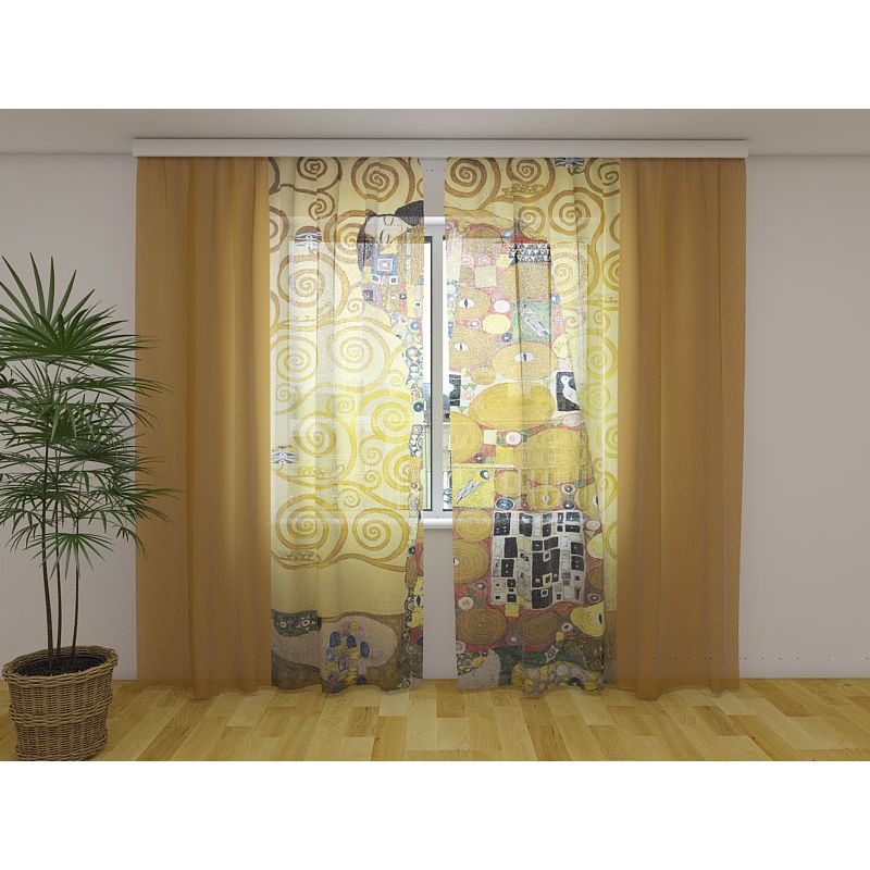 Tenda classica decorativa, L'Abbraccio di Klimt