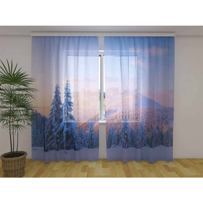 Tenda classica decorativa, Neve